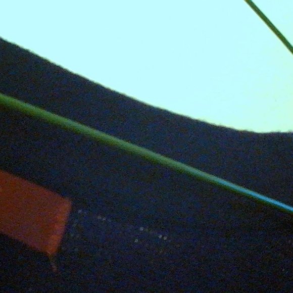 Women’s V-Neck Hem Deep red silver beaded embellishment by jennifer lopez M/M - Picture 4 of 5